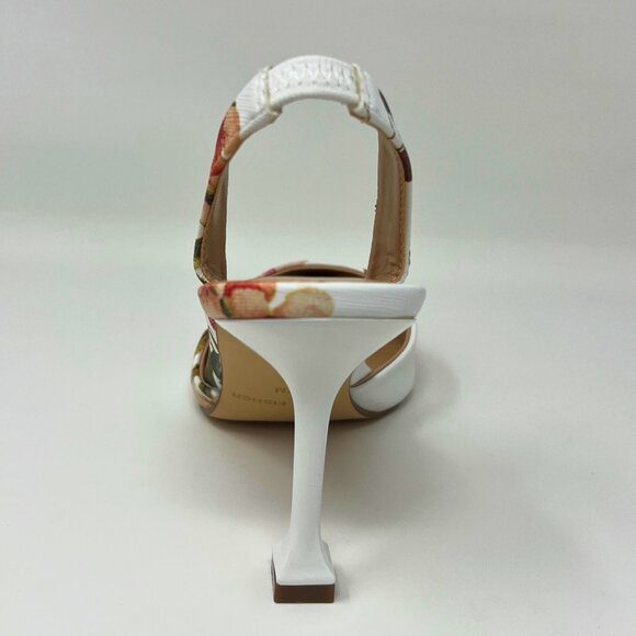 Marc Fisher Floral Print Hadya Slingback Pump Size 7 - Picture 11 of 16